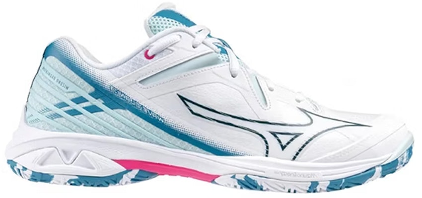美津浓Wave Claw 3宽版‘白色海蓝’ 71GA244321 Order 美津浓Wave Claw 3宽版‘白色海蓝’ 71GA244321