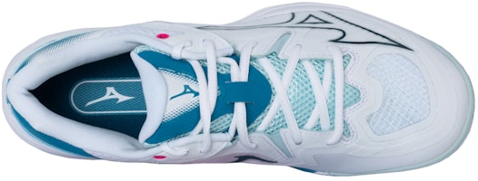 Mizuno Wave Claw 3 Wide 'Putih Biru Laut' 71GA244321 Shop Mizuno Wave Claw 3 Wide 'Putih Biru Laut' 71GA244321