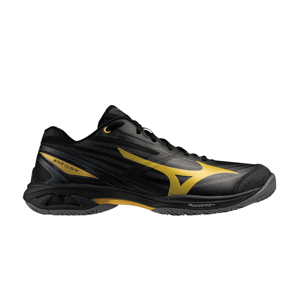 Mizuno Wave Claw 4 Wide 'Black Yellow' 71GA264305