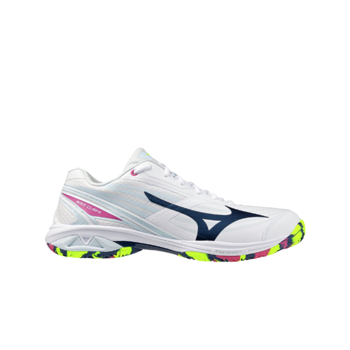 Mizuno Wave Claw 4 Wide 'White Blue Multi' 71GA264302