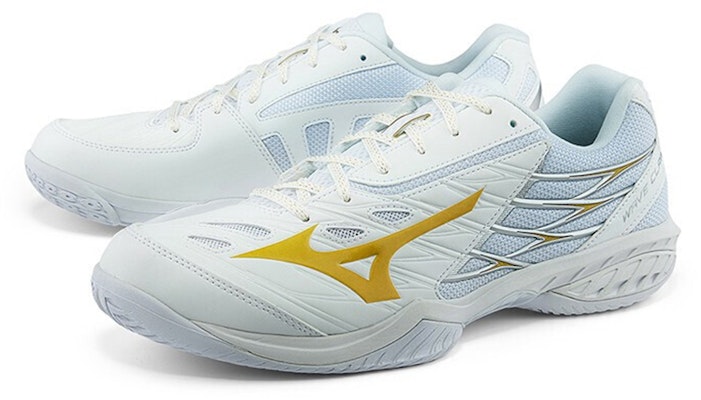 Mizuno Wave Claw 'Putih Emas' 71GA191550 Order Mizuno Wave Claw 'Putih Emas' 71GA191550