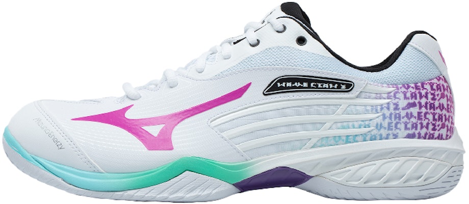 Mizuno Wave Claw 'White Green Purple' 71GA211030 Buy Mizuno Wave Claw 'White Green Purple' 71GA211030