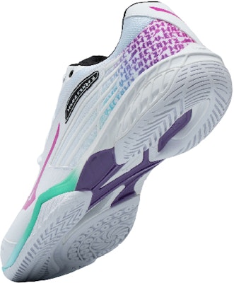 Mizuno Wave Claw 'White Green Purple' 71GA211030 Shop Mizuno Wave Claw 'White Green Purple' 71GA211030