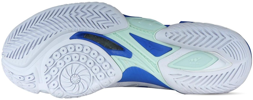 미즈노 웨이브 클로 EL 2 '화이트 블루' (Mizuno Weibeu Keullo EL 2 'Hwaiteu Beullu') 71GA228025 Sizing 미즈노 웨이브 클로 EL 2 '화이트 블루' (Mizuno Weibeu Keullo EL 2 'Hwaiteu Beullu') 71GA228025