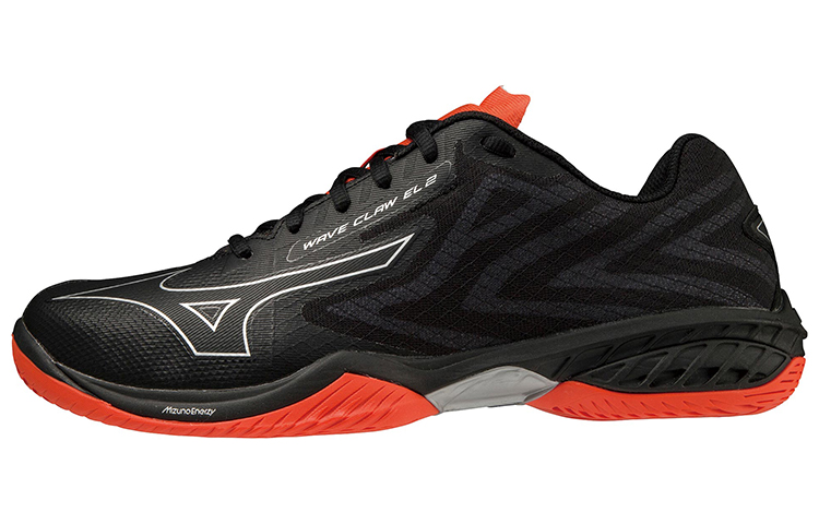 Mizuno Wave Claw EL 2 Wide 'Black Red' 71GA228509