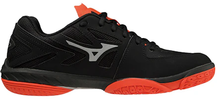 Order Mizuno Wave Claw El 2寬版 低筒羽毛球鞋 男女皆宜 黑紅
