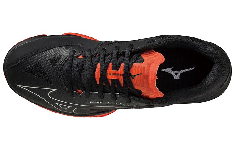 Lookbook Mizuno Wave Claw EL 2 Wide 'Black Red' 71GA228509