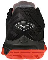 Shop Mizuno Wave Claw El 2寬版 低筒羽毛球鞋 男女皆宜 黑紅