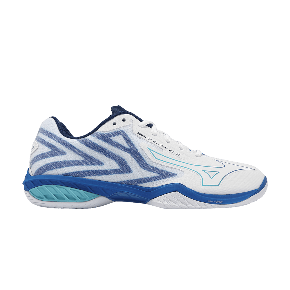 Mizuno Wave Claw EL 2 Wide 'White Estate Blue' 71GA228052
