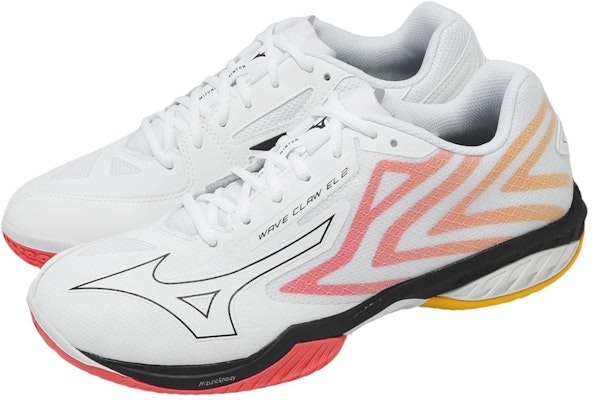 Mizuno Wave Claw EL 2 Wide 'White Orange Black' 71GA258375 Lookbook Mizuno Wave Claw EL 2 Wide 'White Orange Black' 71GA258375