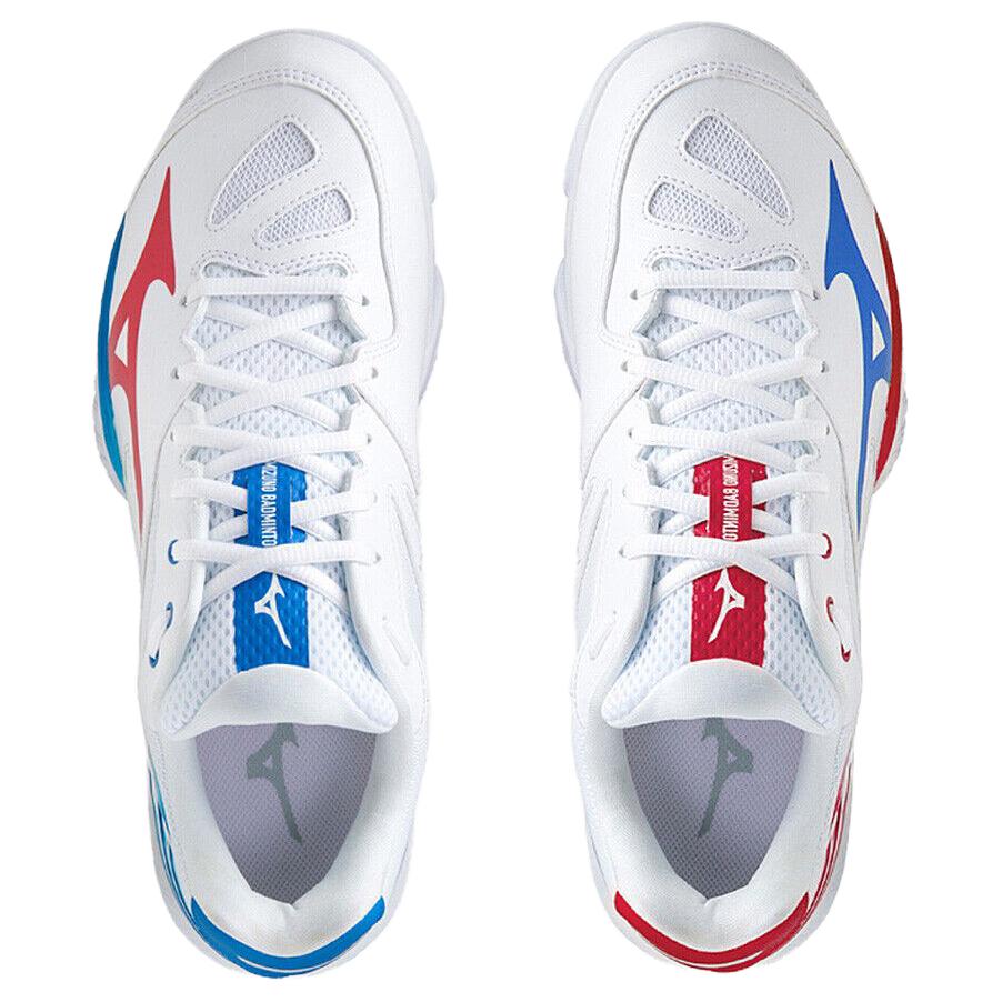 Lookbook Mizuno Wave Claw II 'Putih Biru' Sepatu Olahraga 71GA211021