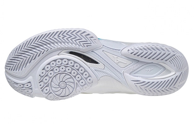 Mizuno Wave Claw II 'White Blue' 71GA211021 Shop Mizuno Wave Claw II 'White Blue' 71GA211021