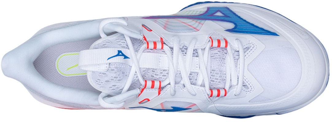 Mizuno Wave Claw Neo 'White Blue Red' 71GA227013 Lookbook Mizuno Wave Claw Neo 'White Blue Red' 71GA227013