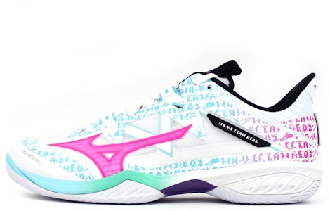 Mizuno Wave Claw Neo 2 透氣防滑耐磨羽球鞋 男女款 白藍粉 Buy Mizuno Wave Claw Neo 2 透氣防滑耐磨羽球鞋 男女款 白藍粉