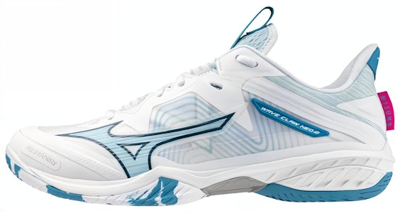 Mizuno Wave Claw Neo 2 Wide 'Putih Biru Pelaut' 71GA227020 Buy Mizuno Wave Claw Neo 2 Wide 'Putih Biru Pelaut' 71GA227020