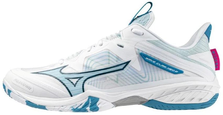 Mizuno Wave Claw Neo 2 Wide 'White Sailor Blue' 71GA227020 Details for Mizuno Wave Claw Neo 2 Wide 'White Sailor Blue' 71GA227020