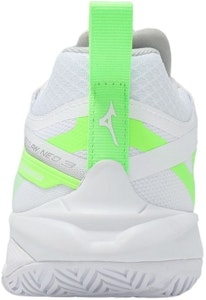 Mizuno Wave Claw Neo 3 Wide ''Putih Hijau'' 71GA247321 Lookbook Mizuno Wave Claw Neo 3 Wide ''Putih Hijau'' 71GA247321