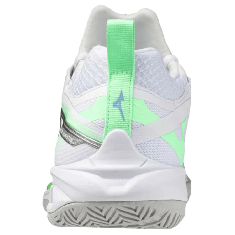 Lookbook Mizuno Wave Claw Neo 3 Wide 'White Light Green' 71GA247315