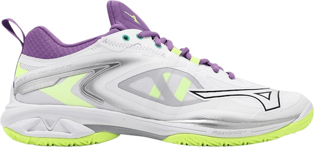 Mizuno Wave Claw Neo 3 Wide 'Putih Neo Lime Lavender' 71GA247312 Buy Mizuno Wave Claw Neo 3 Wide 'Putih Neo Lime Lavender' 71GA247312