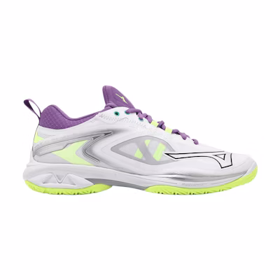 Mizuno Wave Claw Neo 3 Wide 'White Neo Lime Lavender'