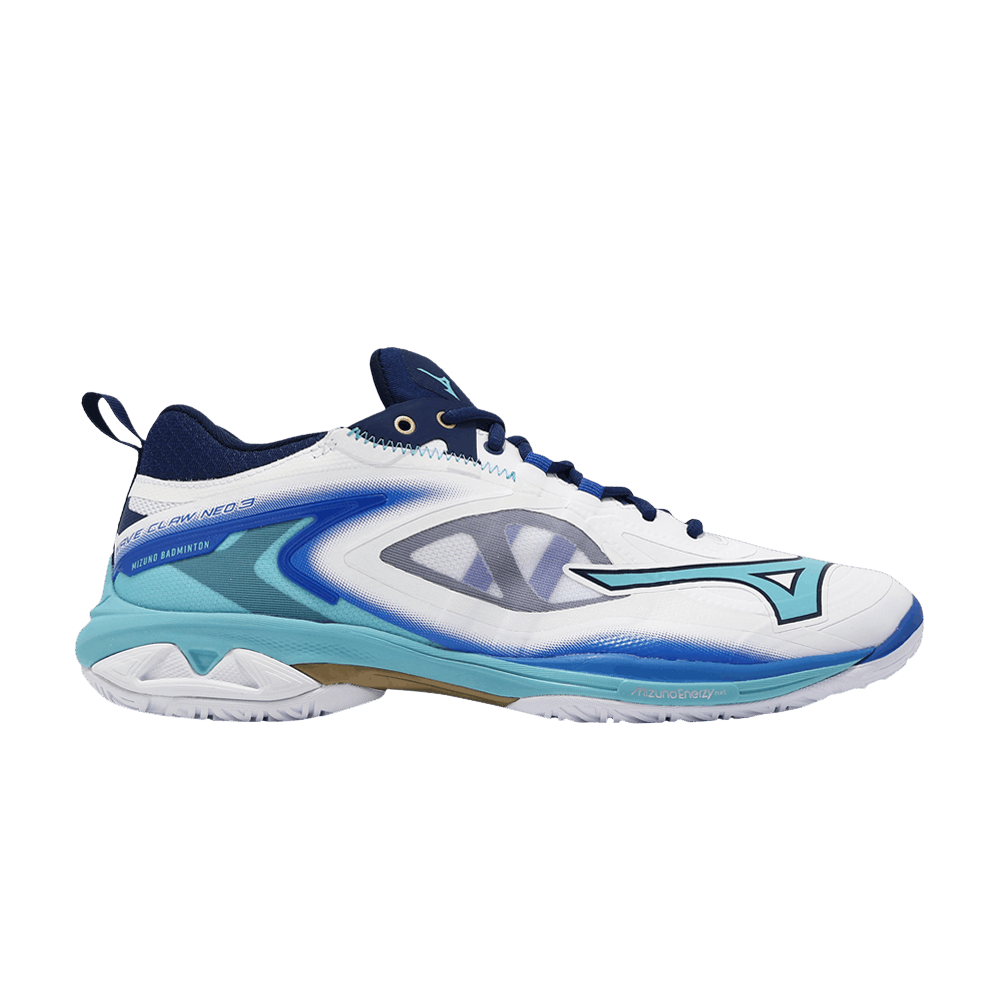 Mizuno Wave Claw Neo 3 Wide 'White Seasonal Blue' 71GA247302