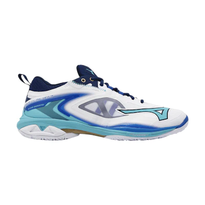 Mizuno Wave Claw Neo 3 Wide 'White Seasonal Blue'
