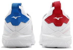 Mizuno Wave Claw Neo 'Blanco Azul Rojo' 71GA207021 Shop Mizuno Wave Claw Neo 'Blanco Azul Rojo' 71GA207021