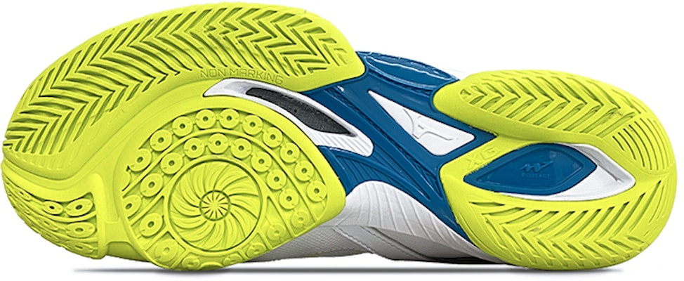 Mizuno Wave Claw NEO 'White Fluorescent Green' 71GA207026 Shop Mizuno Wave Claw NEO 'White Fluorescent Green' 71GA207026
