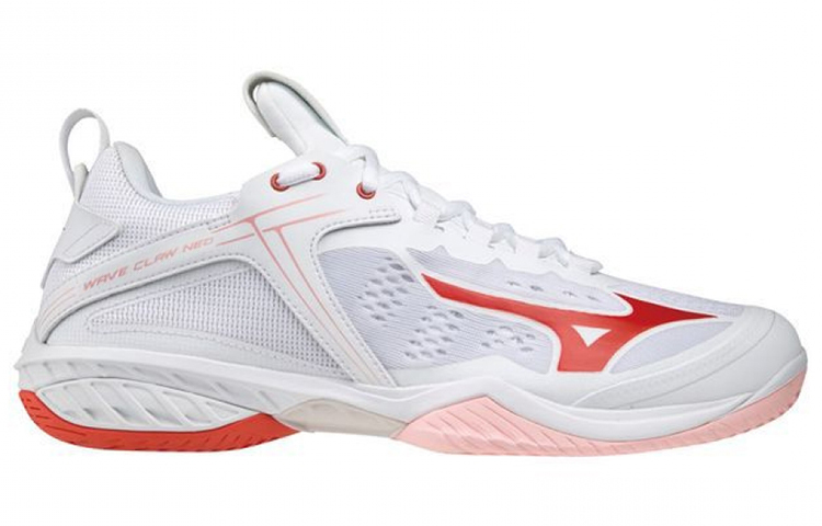Order Mizuno Wave Claw Neo ''Bianco Rosso'' 71GA207065