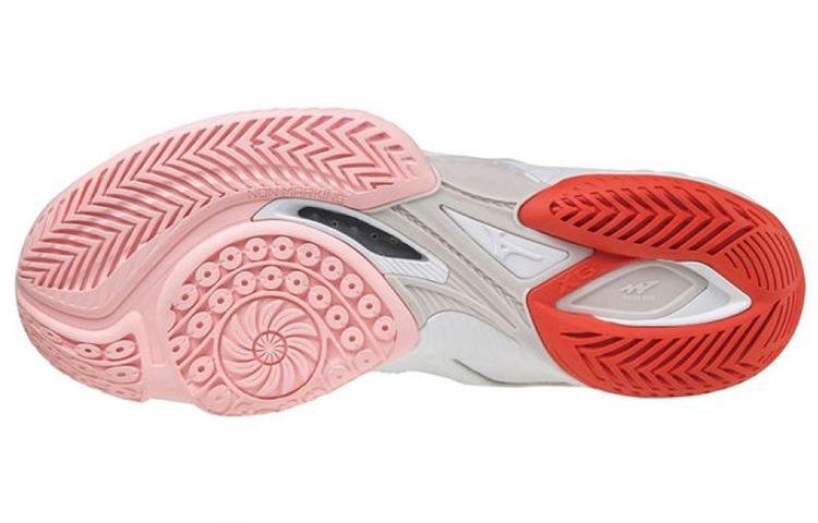 Shop Mizuno Wave Claw Neo ''Bianco Rosso'' 71GA207065
