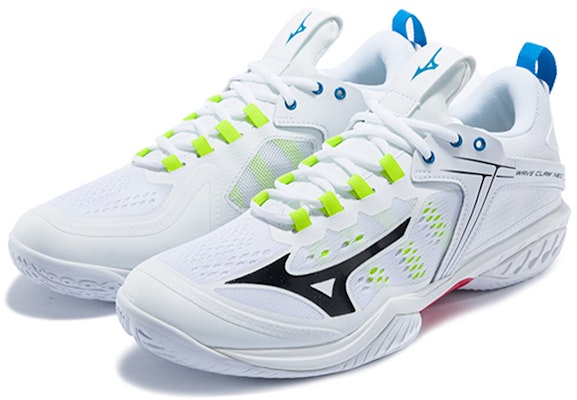 Mizuno Wave Claw Neo Wide 'White Volt' 71GA207045 Lookbook Mizuno Wave Claw Neo Wide 'White Volt' 71GA207045
