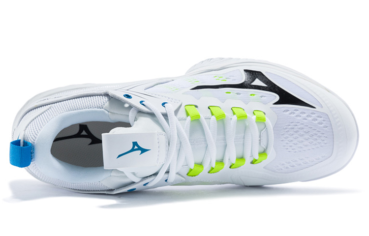Shop Mizuno Wave Claw Neo Wide ''Wit Volt'' 71GA207045