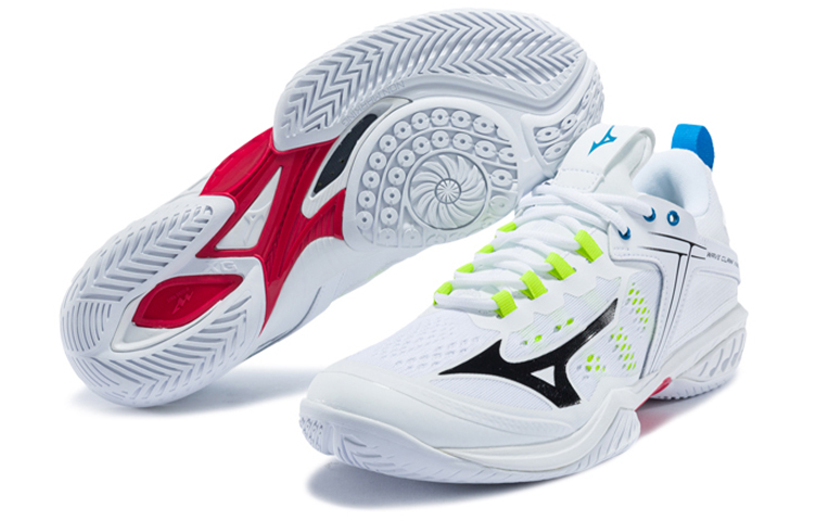 Details for Mizuno Wave Claw Neo Wide ''Wit Volt'' 71GA207045