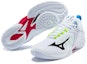 Details for Mizuno Wave Claw Neo Wide 'Putih Volt' 71GA207045