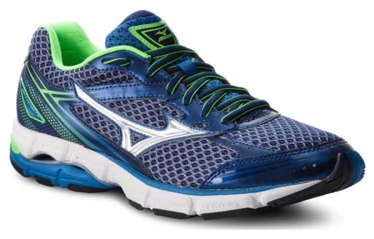 Shop Mizuno Wave Connect 3 ''Bleu Vert Argent'' J1GC164804