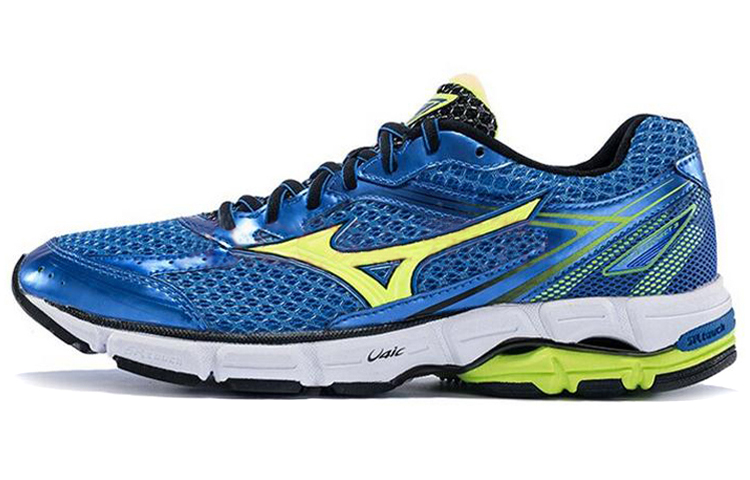 Mizuno Wave Connect 3 Low Tops Wear-resistant Blue Yellow J1GC164847