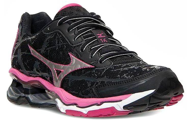 Lookbook Mizuno Wave Creation 16 ''Nero Fucsia Viola'' J1GD150103