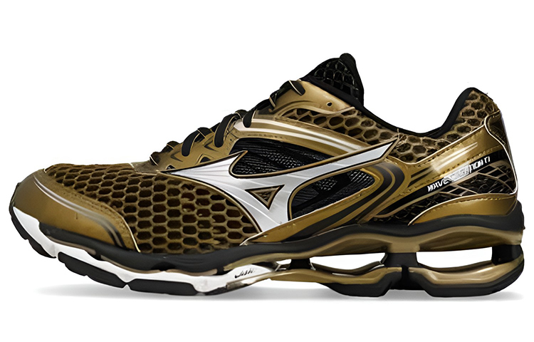 Mizuno Wave Creation 17 'Black Gold Grey' J1GC151850