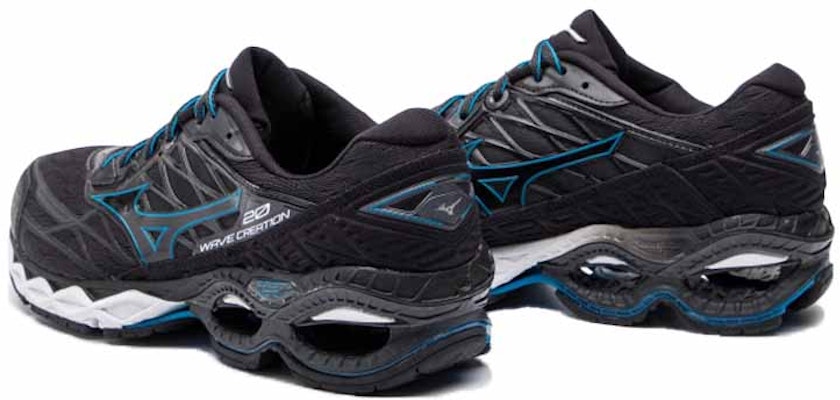 Mizuno Wave Creation 20 'Hitam Biru' J1GC190109 Lookbook Mizuno Wave Creation 20 'Hitam Biru' J1GC190109