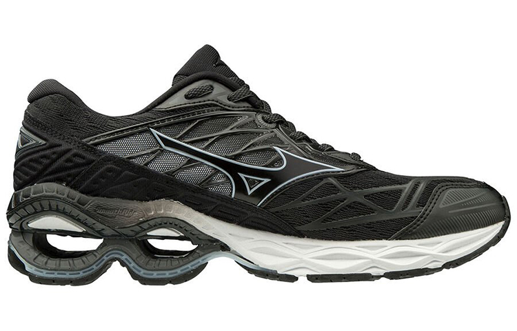 Order Mizuno Wave Creation 20 'Hitam Ringan Selasa Renda Rendah Berlari' J1GD190110