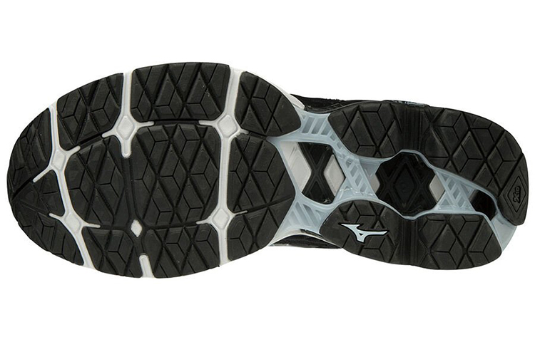 Shop 美津浓 Wave Creation 20 輕便舒適 低幫休閒跑步鞋 男女同款 黑色