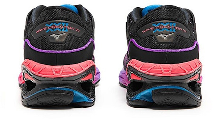 Mizuno Wave Creation 22 'Black Pink' J1GC210163 Lookbook Mizuno Wave Creation 22 'Black Pink' J1GC210163