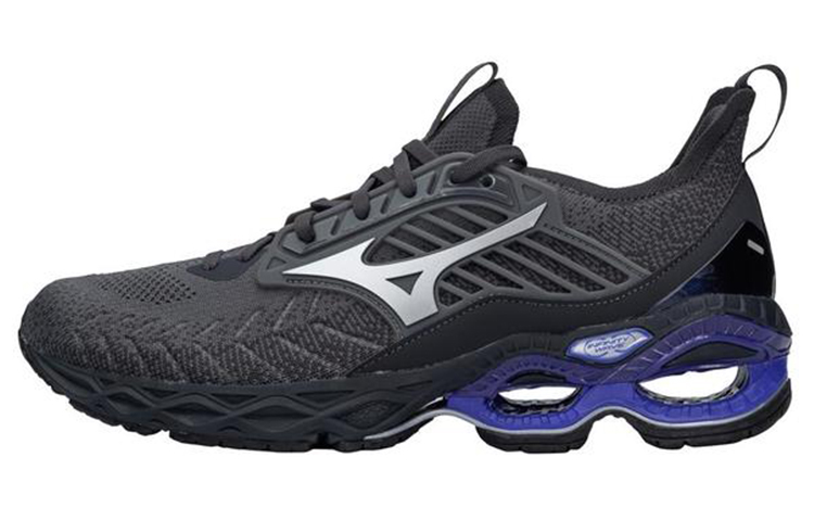 Mizuno Wave Creation 22 Waveknit 'Black Blue' J1GC213367