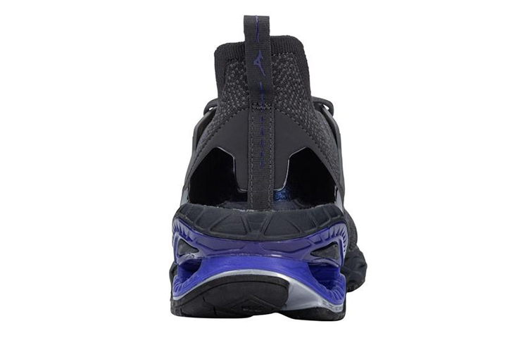 Shop Mizuno Wave Creation 22 Waveknit 'Negro Azul' J1GC213367