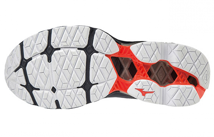 Shop Mizuno Wave Creation 22 Waveknit 'Putih Hitam' J1GC213301