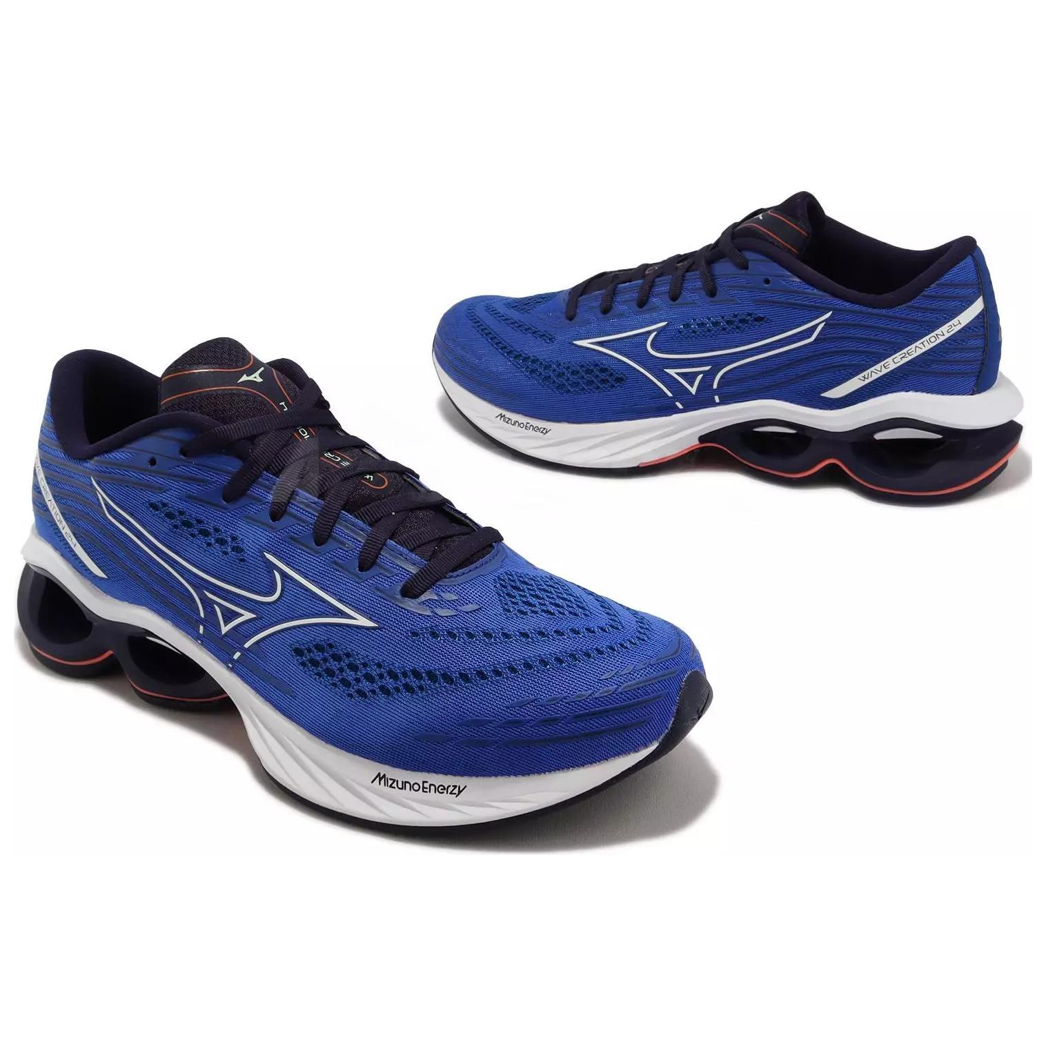 Lookbook Mizuno Wave Creation 24 'Azul Real' J1GC230153