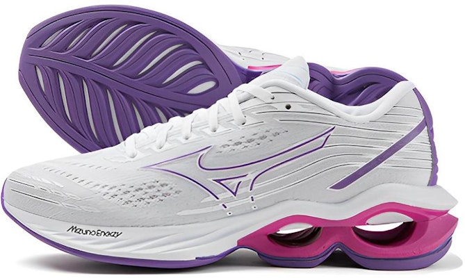 Mizuno Wave Creation 24 'White Purple' J1GC230125 Lookbook Mizuno Wave Creation 24 'White Purple' J1GC230125