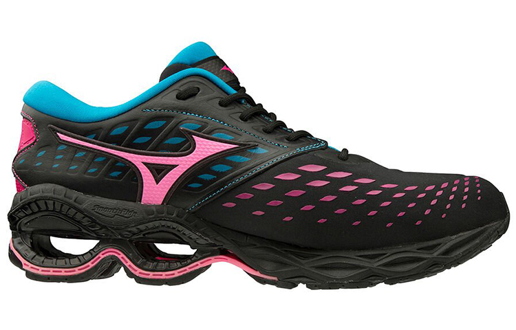 Order Mizuno Wave Creation LS 'Hitam Merah Jambu Biru' D1GA202460