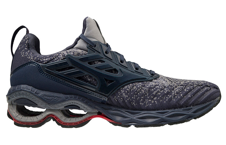 Order 美津浓Wave Creation Waveknit 2 '灰蓝' 运动鞋 J1GC203325