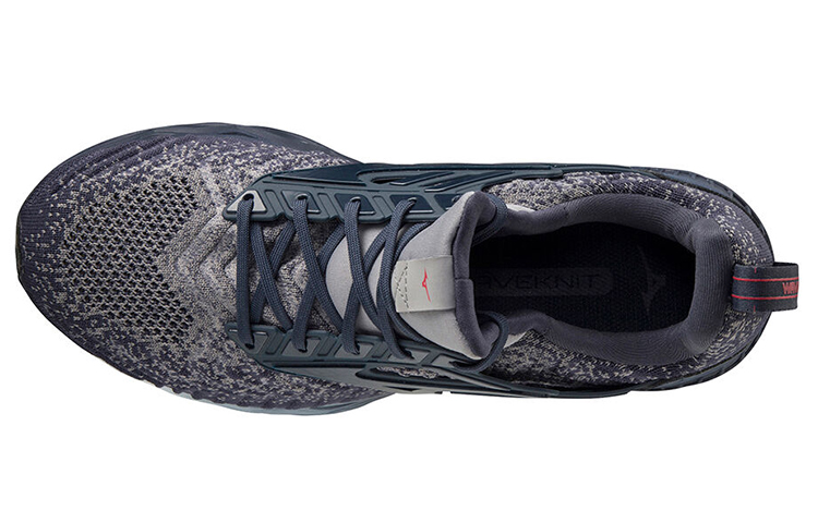 Lookbook 美津浓Wave Creation Waveknit 2 '灰蓝' 运动鞋 J1GC203325